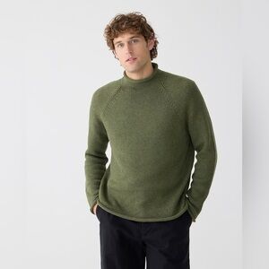 EUC - Vintage 90’s J. Crew Oarsman Sweater - brown Heather - Size L